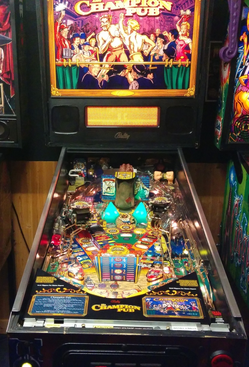 Vintage pinball machines